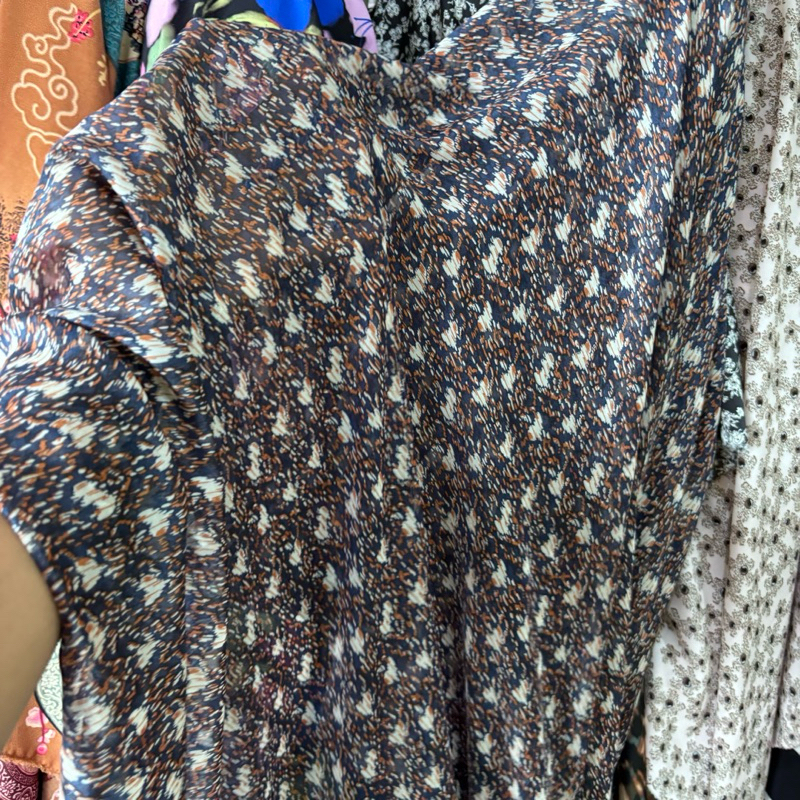 kain sifon sutra Motif - kain bahan motif - kain sifon motif - kain meteran  - lq