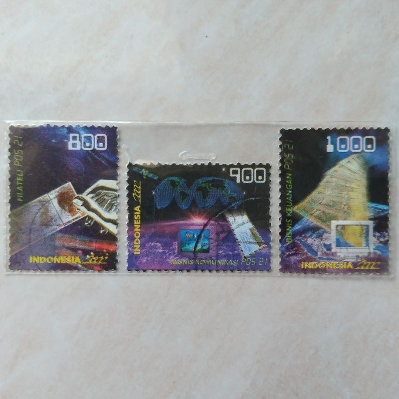 

Perangko Prangko Set Seri POS 21 Th 2000 Used - YN2100