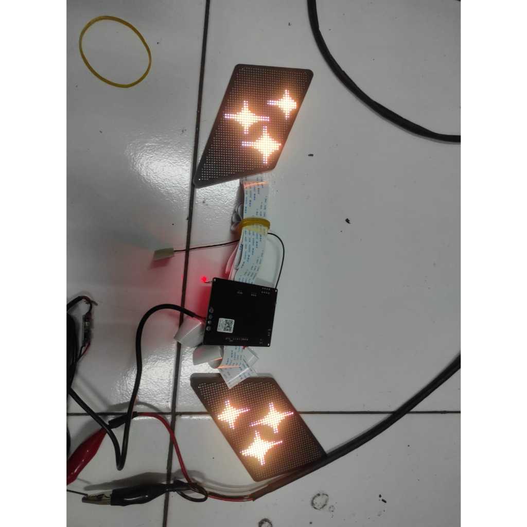 LED ANIMASI MATA CONTROL APLIKASI