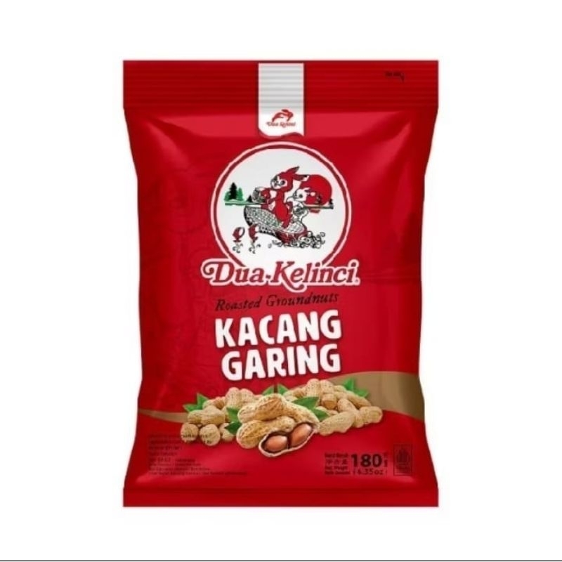 

Kacang Kulit Garing Dua Kelinci 180g