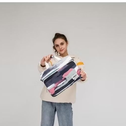 DELUXE MESSENGER WATERCOLOR Tas Laptop Selempang 13 14 15 15,6 inchi