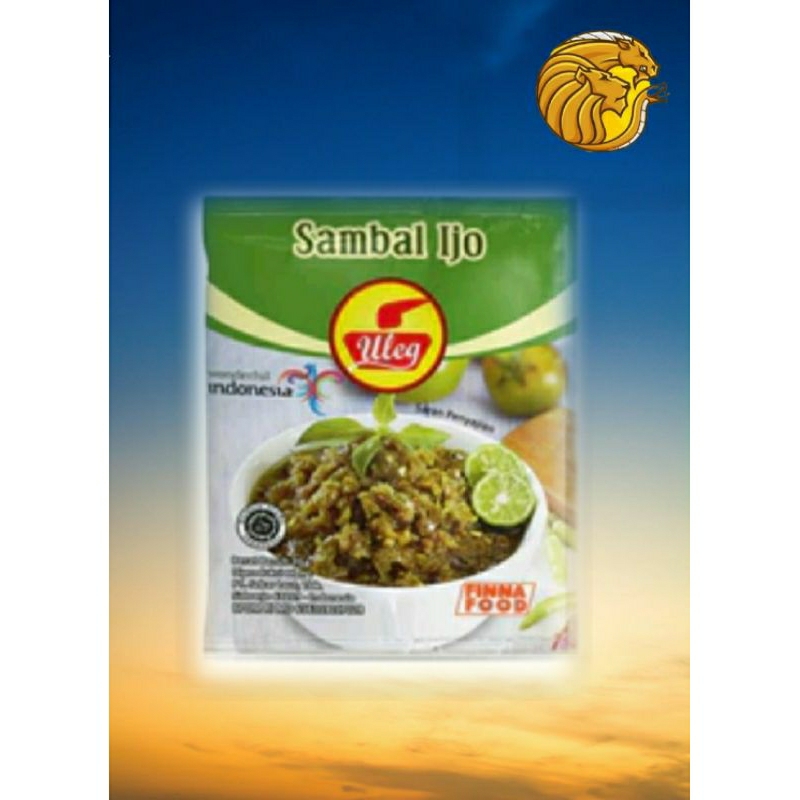 

Sambal ijo uleg dari finna enak dan nikmat 1 sachet