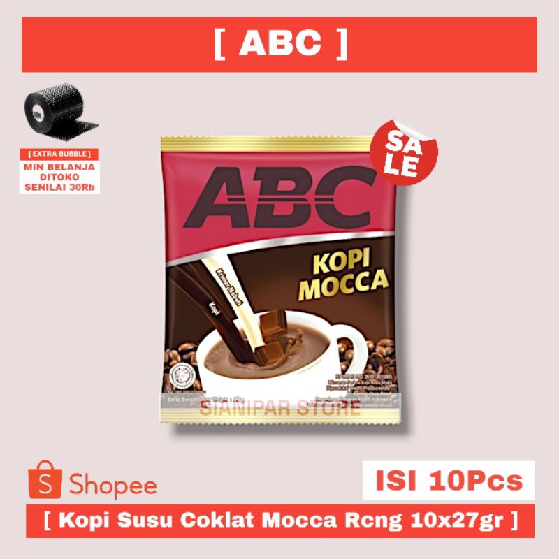 

ABC Kopi Instant Susu Coklat Mocca Renceng 10x27gr