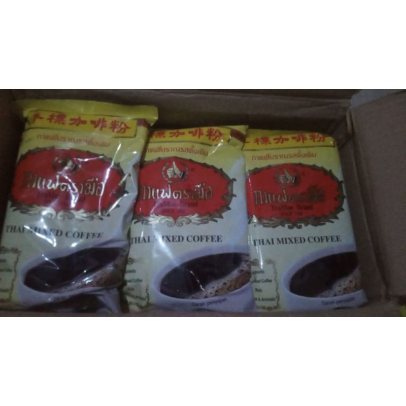 

Thai mixed coffee 1kg kopi hitam merk tramue asli dari Thailand