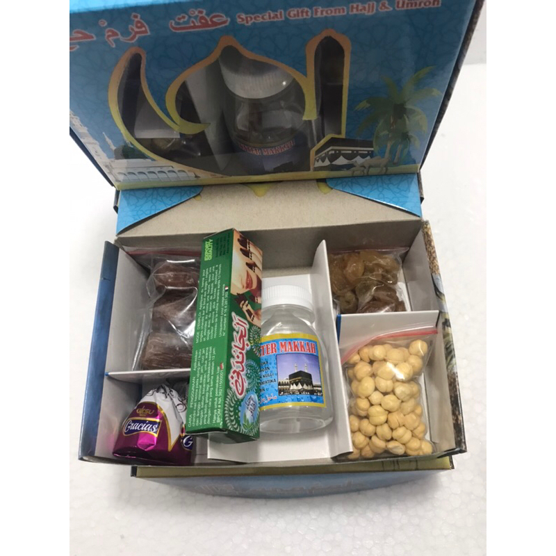 

paket hemat oleh-oleh haji dan umroh plus hena kuku