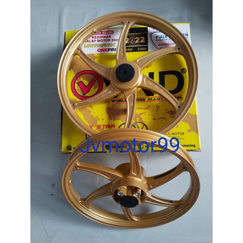 Velg racing Vnd Six Star 160x17 & 160x17 Sonic 150R