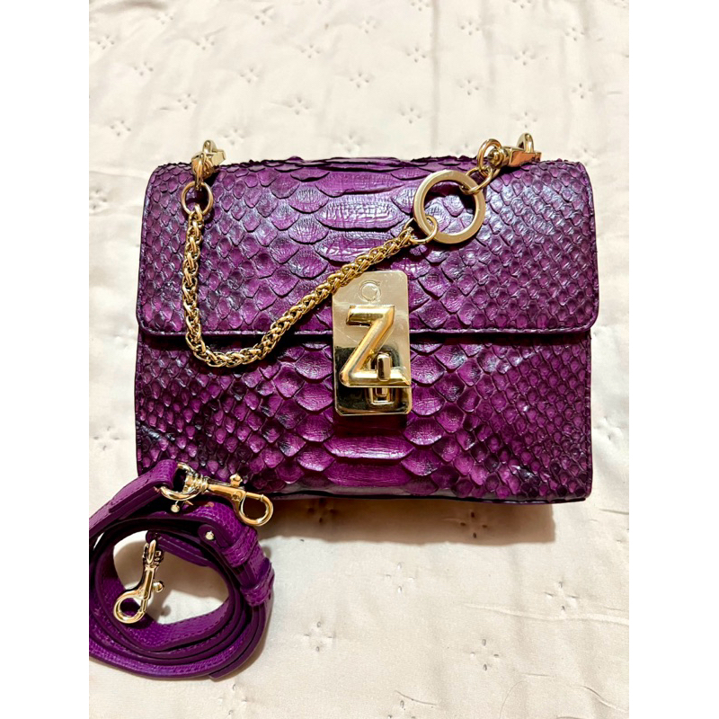 Sling Zarmoi Monica Minibag Phyton likenew