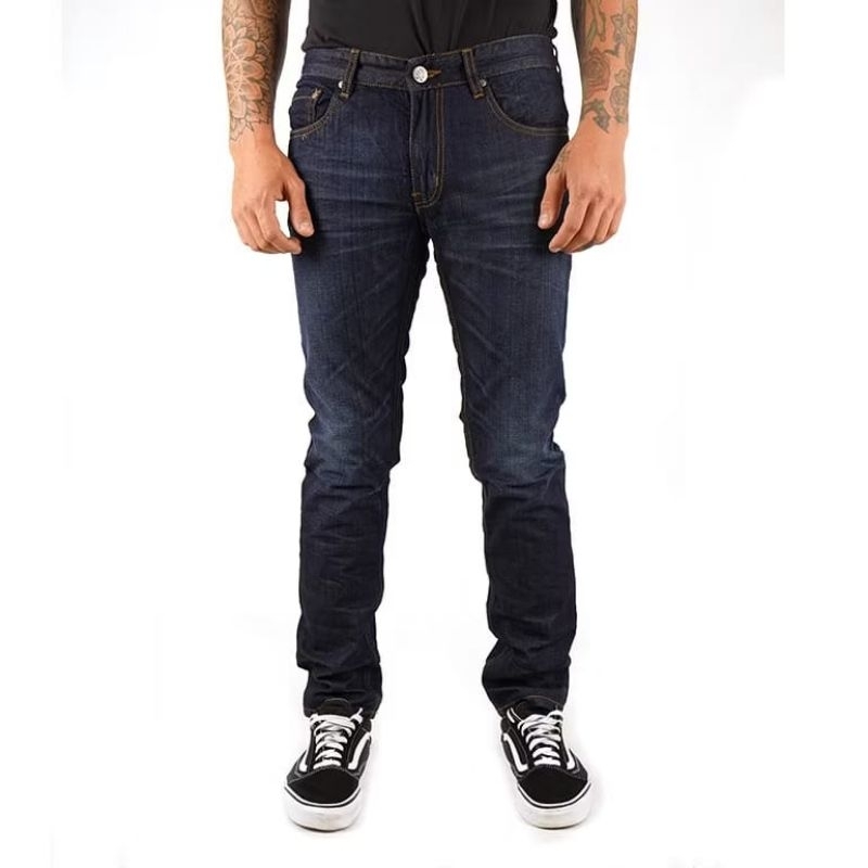 celana jeans juice ematic dast blue original
