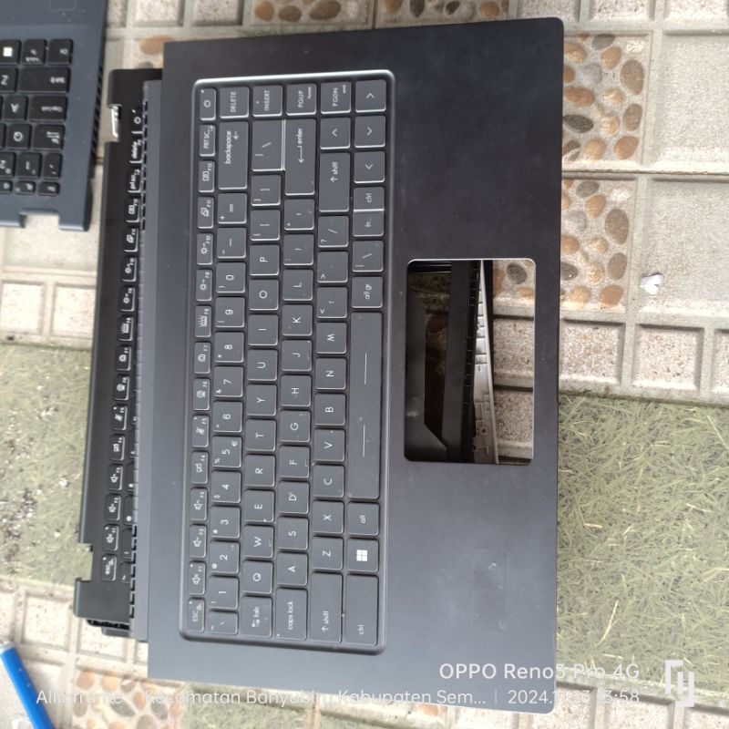 frame + keyboard MSI Modern 15 MS-1551 1552 155K M15 MINUS RIPERAN