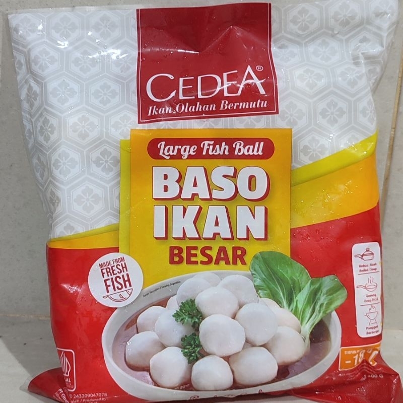 

CEDEA Baso Ikan Besar (500gr) / Bakso Ikan / Fish Meatballs