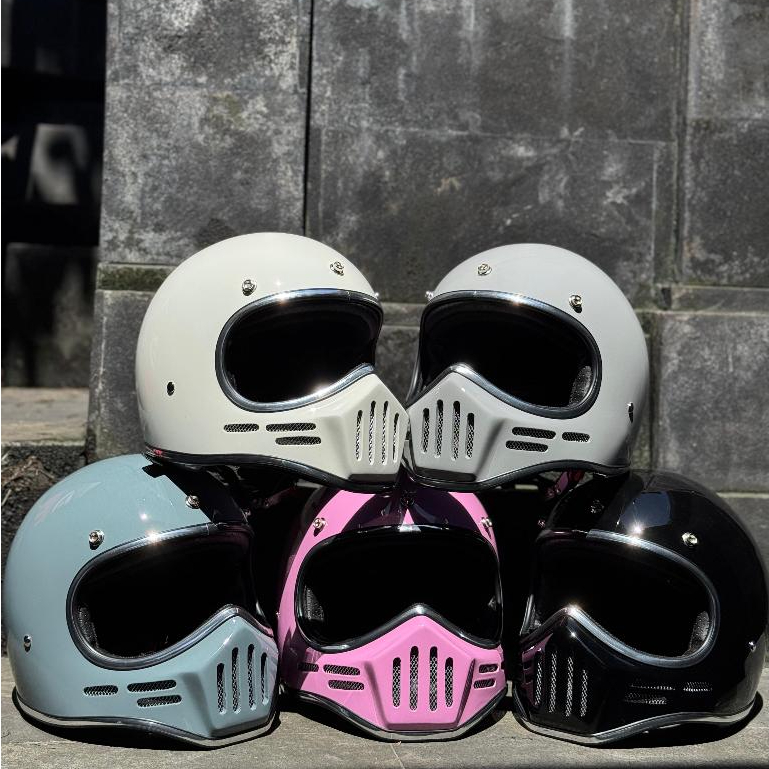 Helm Cakil Bali Custom Fullface
