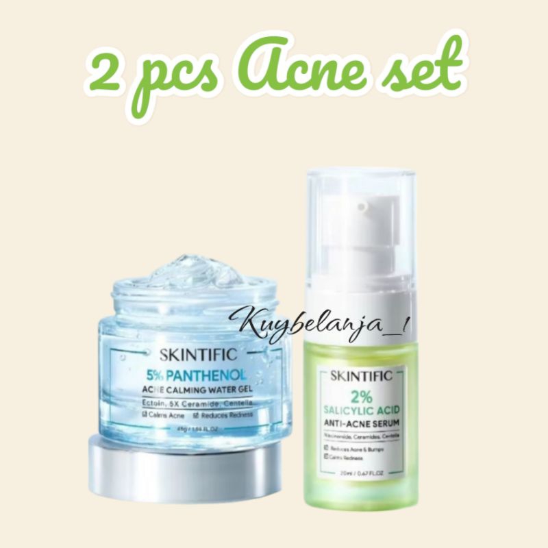 Paket 2 Pcs Acne Set Skintific