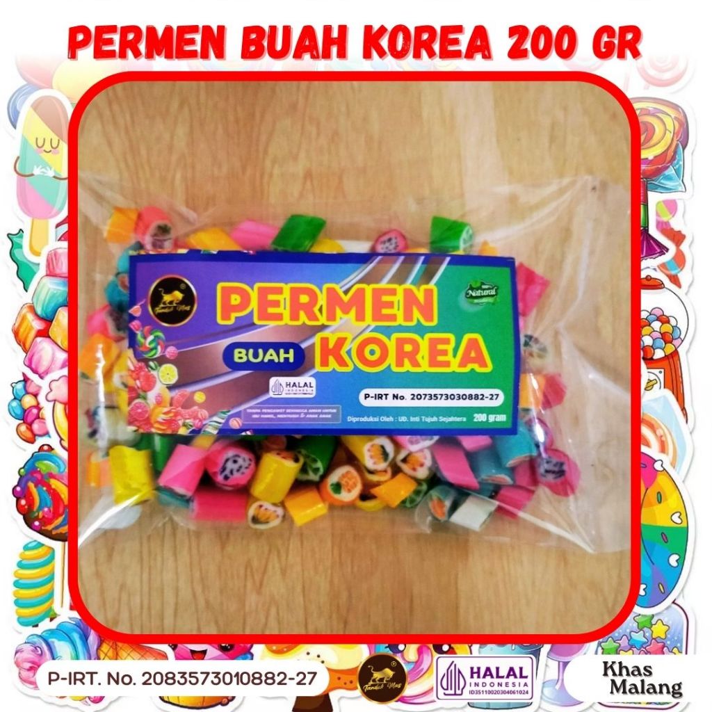 

Permen Buah Korea Tanduk Mas - Nikmati Sensasi Buah ala Korea