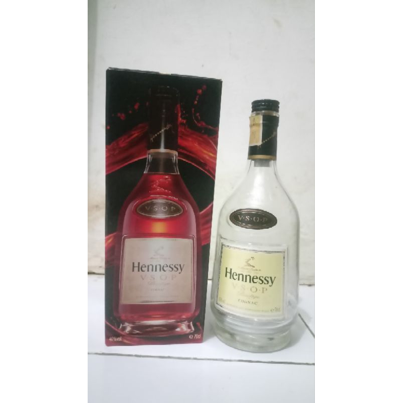 Jual Botol Bekas Hennessy VSOP.