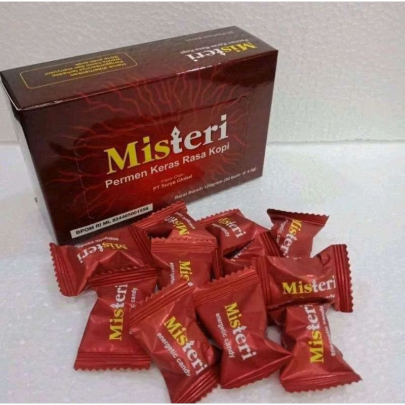 

Misteri 100% Original Candy - Permen Kopi Ginseng