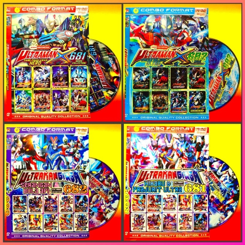 Kaset Film Kartun Anak Koleksi ULTRAMAN X - ULTRAMAN GINGA Pilihan Terbaru Bahasa Indonesia