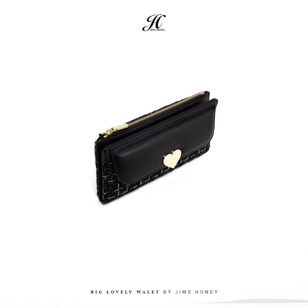 JIMS HONEY BIG LOVELY WALLET Dompet Lipat Panjang Wanita Cewek Fashion Jimshoney Casual Terbaru
