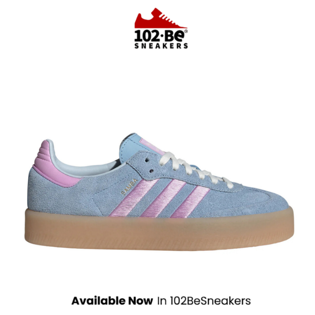 Sepatu Sneakers ADIDAS SAMBAE Women's sneakers shoes - CLEAR SKY Original