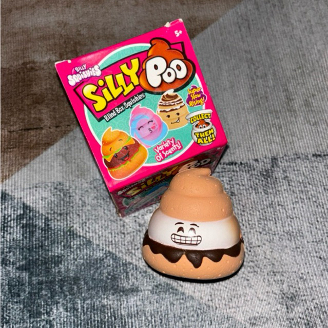 SQUISHY LICENSED MURAH Silly Poo Smores Preloved