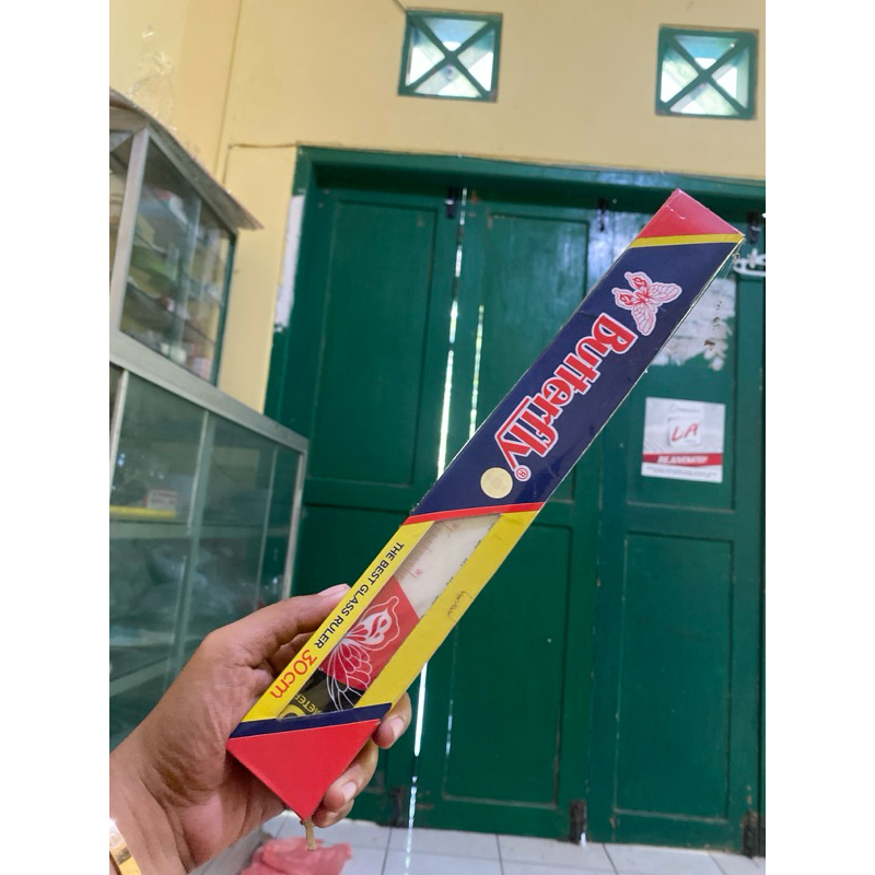 

Penggaris 30 cm butterfly