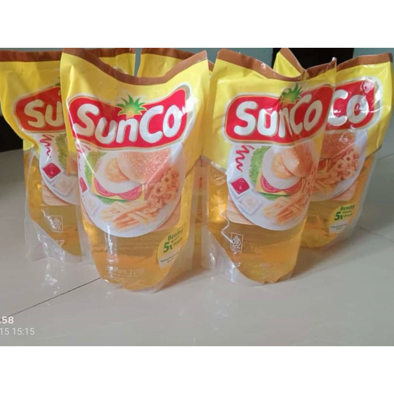 

Minyak goreng sunco 2 liter pouch