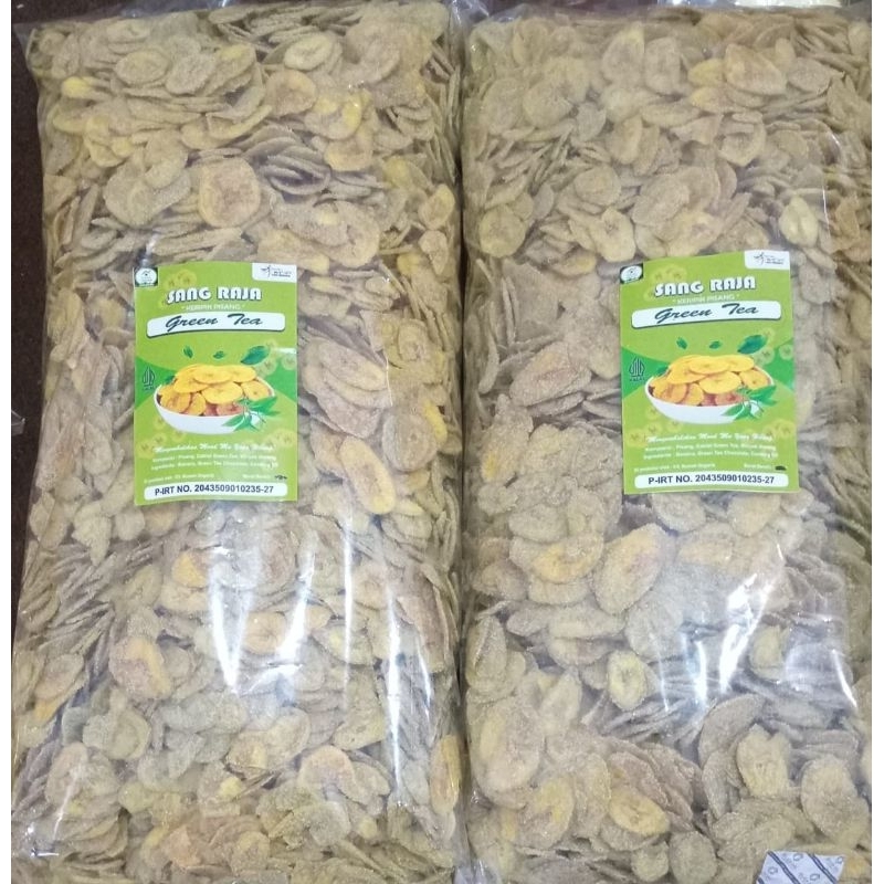 

Keripik Pisang Aneka Rasa / Kripik Pisang Murah Rasa Green Tea "SANG RAJA" 250 gr - 1 kg