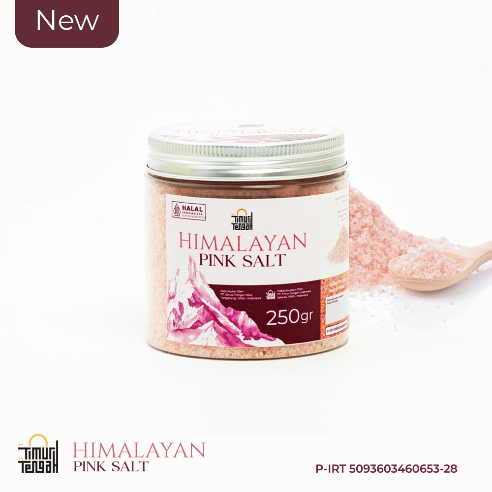 Timur Tengah Garam Himalaya 250 gr Premium Himalayan Salt Pure Original