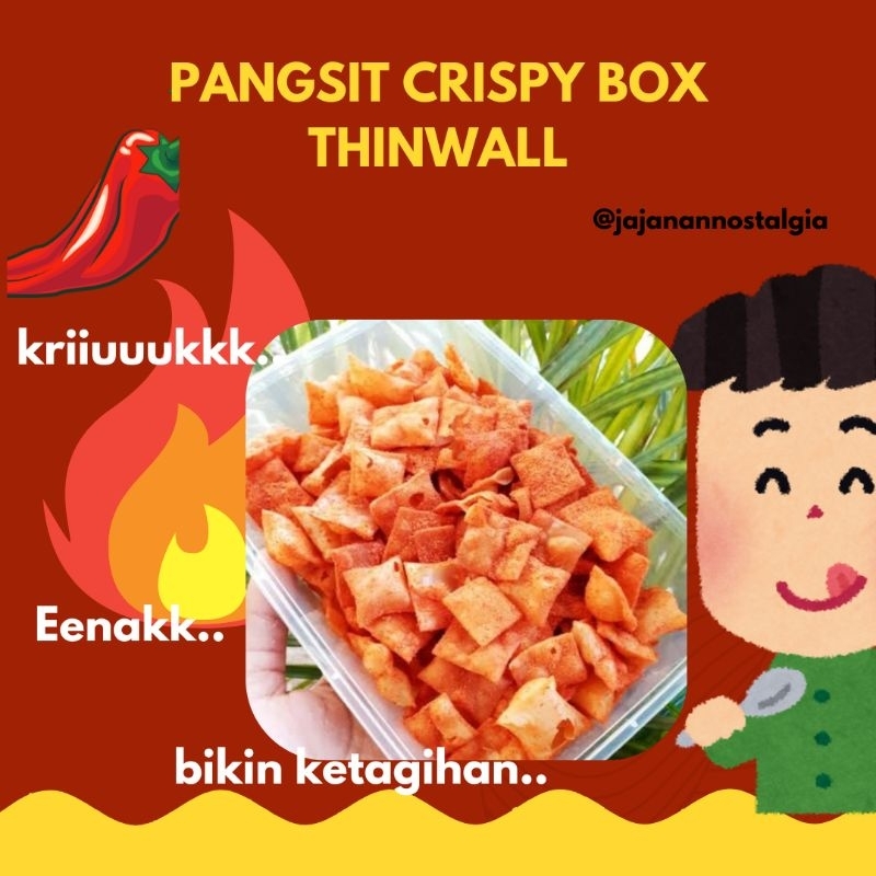 

kripik pangsit crispy box thinwall