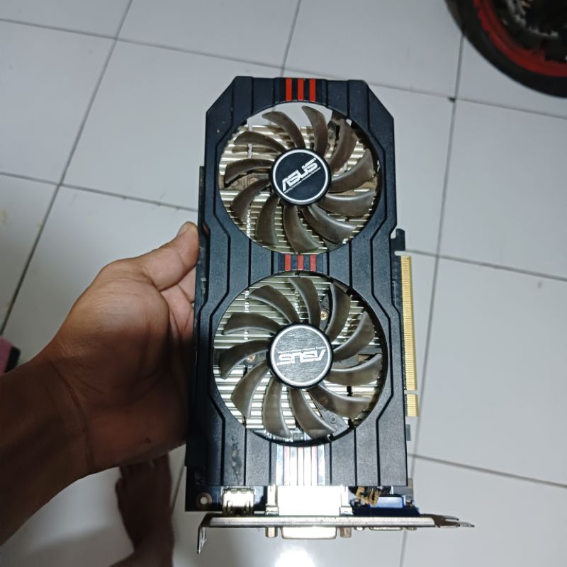 vga gtx 750 ti 2gb second kondisi normal sudah di cek