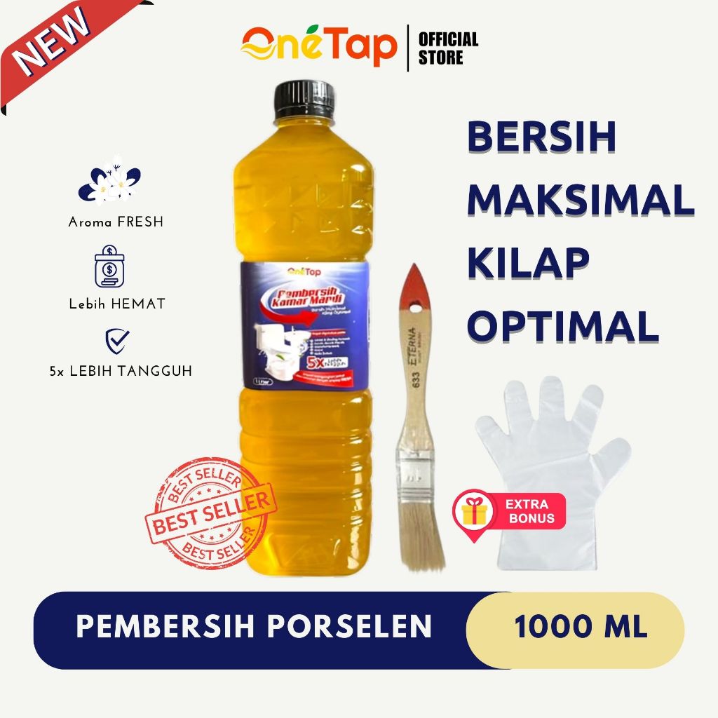 [ONETAP] Pembersih Kerak Kamar Mandi 5x LEBIH TANGGUH  Toilet WC Shower Wastafel Kaca Plastik