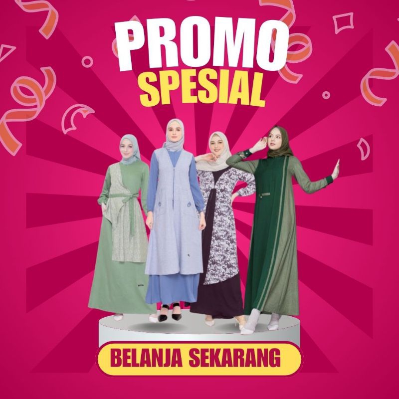 Promo Spesial Gamis LUBI Fashion