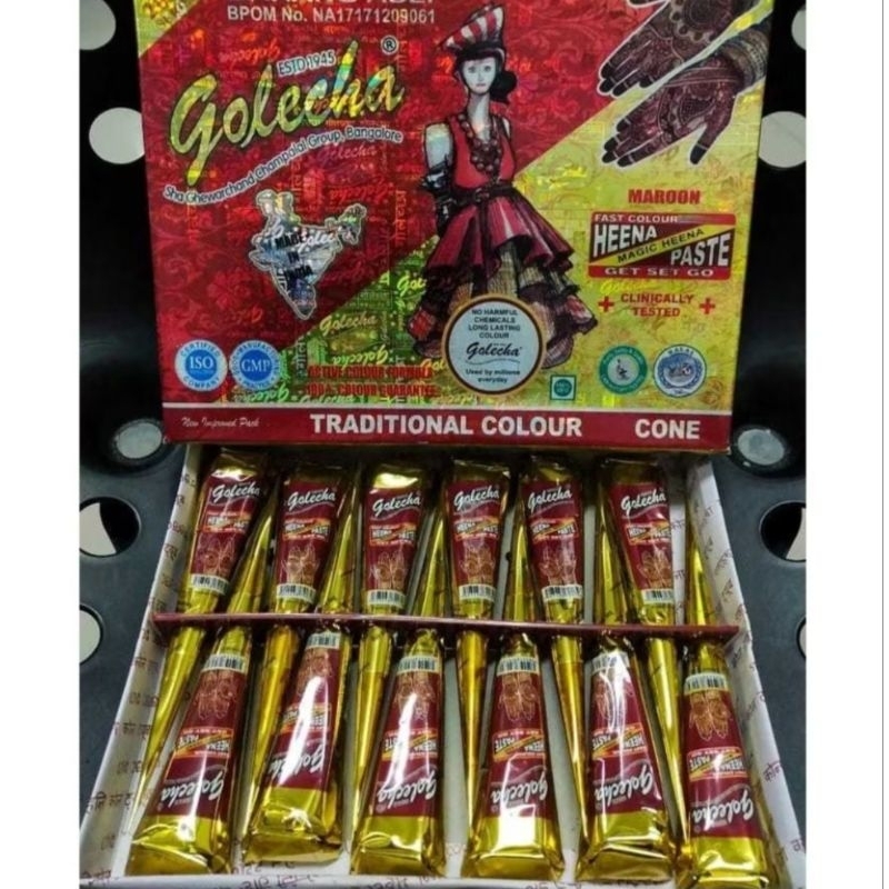 Henna Kuku Golecha Maroon