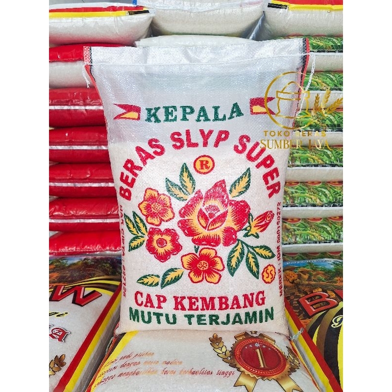 

RB BERAS CAP KEMBANG SLYP SUPER 5 LT/ 5KG/ 10KG/ 20KG/ 25KG