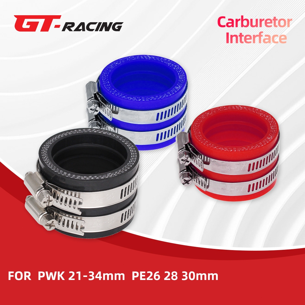 Motorcycle karbu intek pwk 28 KARET INTAKE MANIPUL MANIFOLD PE Rubber Adapter Inlet karburator Intak