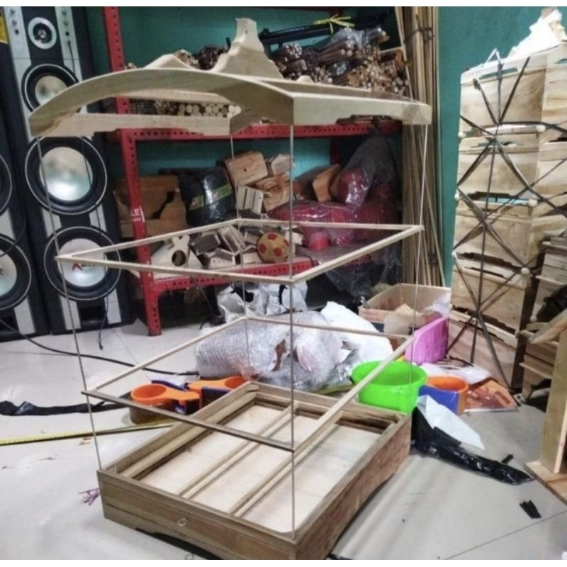 sangkar diamond no 2 ambrukan untuk kenari kacer