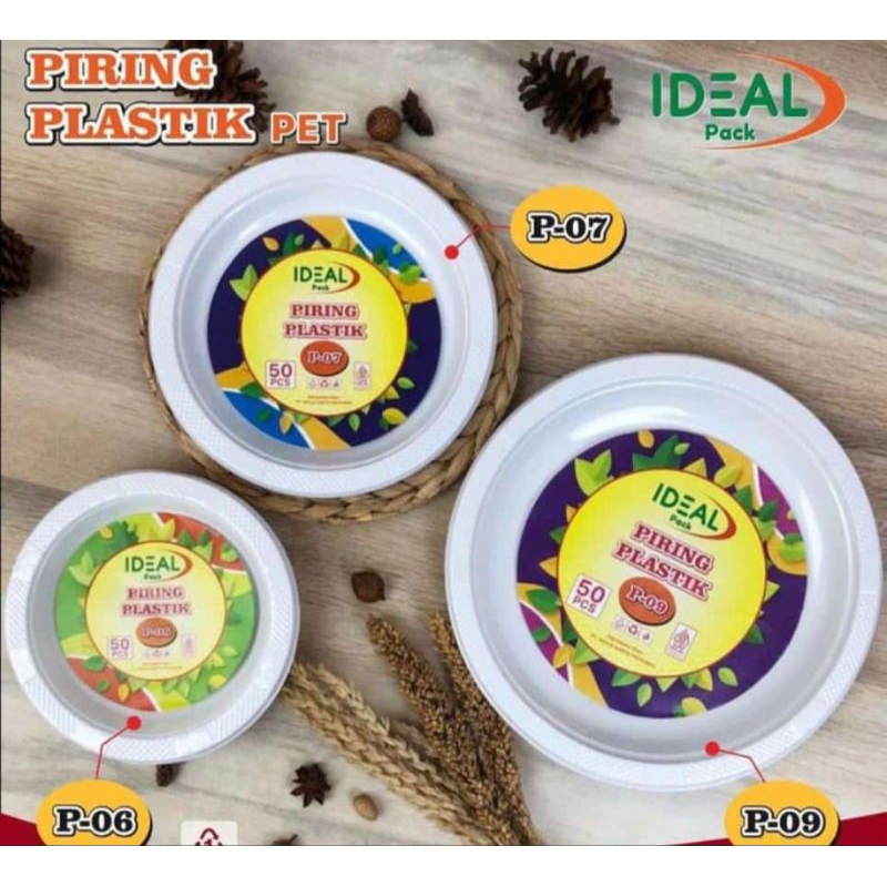 

piring plastik/piring kue/piring buah