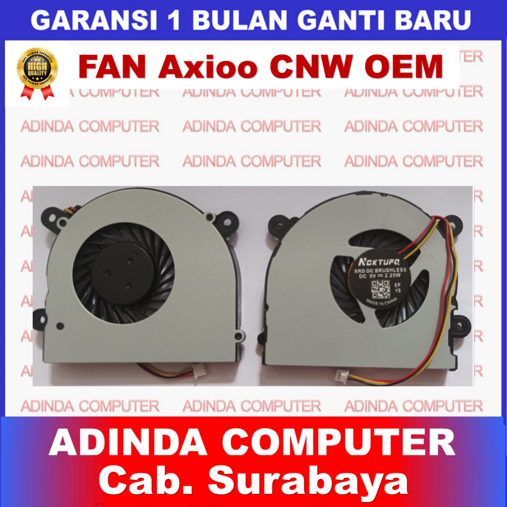 Kipas Fan Cooling Processor Laptop Axioo Neon CNW MNW RNW