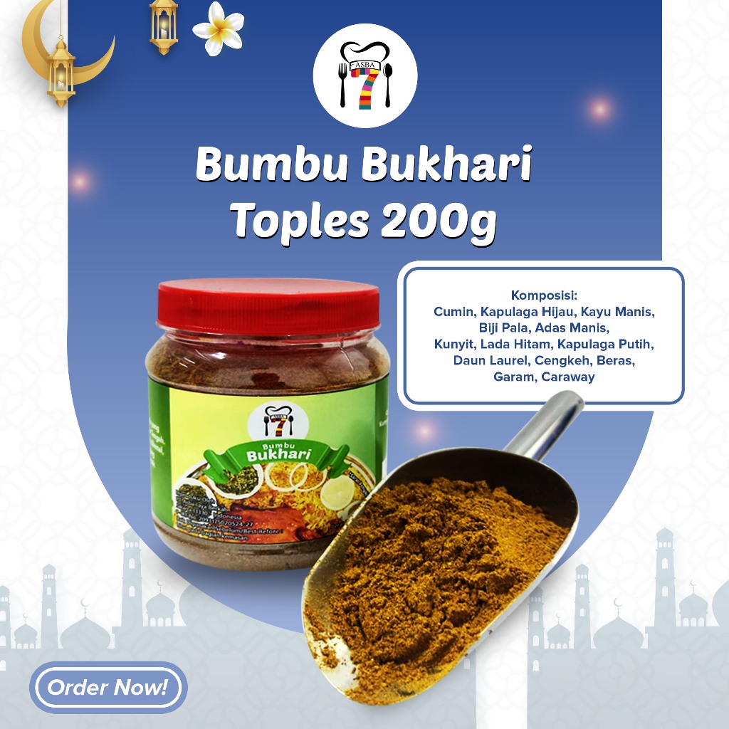 

ASBA BUMBU BUKHARI TOPLES 200GR