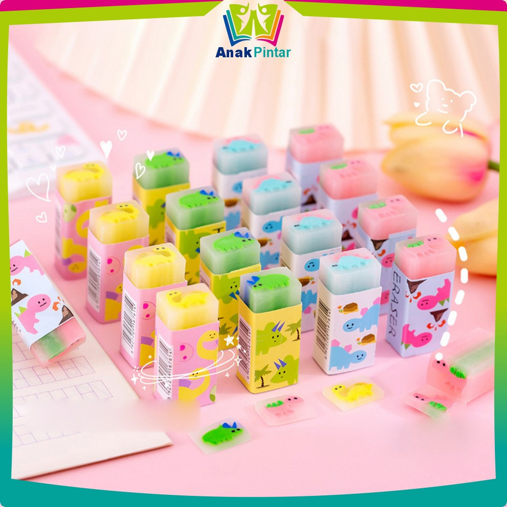 

Eraser Pencil Karakter Motif Kartun Warna Warni Lucu / Alat Tulis Penghapus Karet Perlengkapan Sekolah Anak Anak Pintar A74