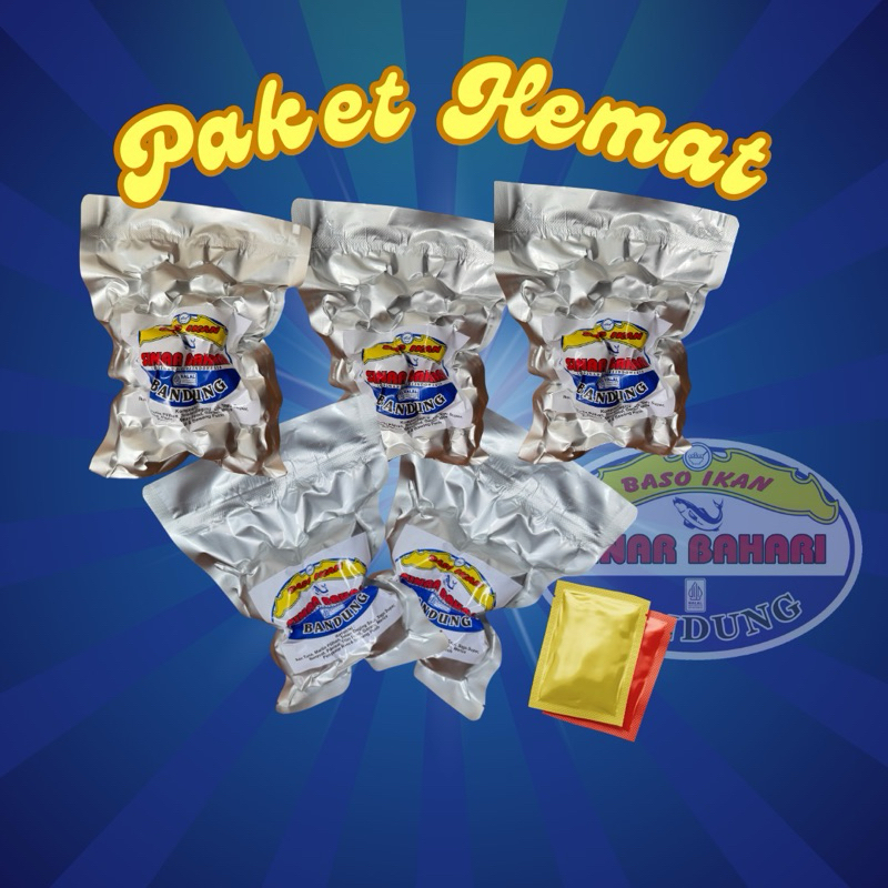 

Bakso Ikan sinar bahari 5 pack packing alumuniumi