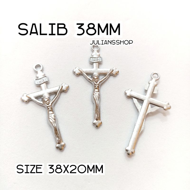 Liontin 5117 Salib Bahan Rosario Gelang Kalung