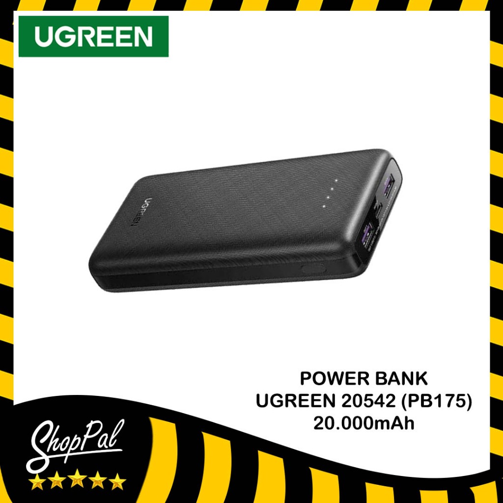 Powerbank Ugreen PB175 20.000MAH PD Quick Charge 3.0 20W