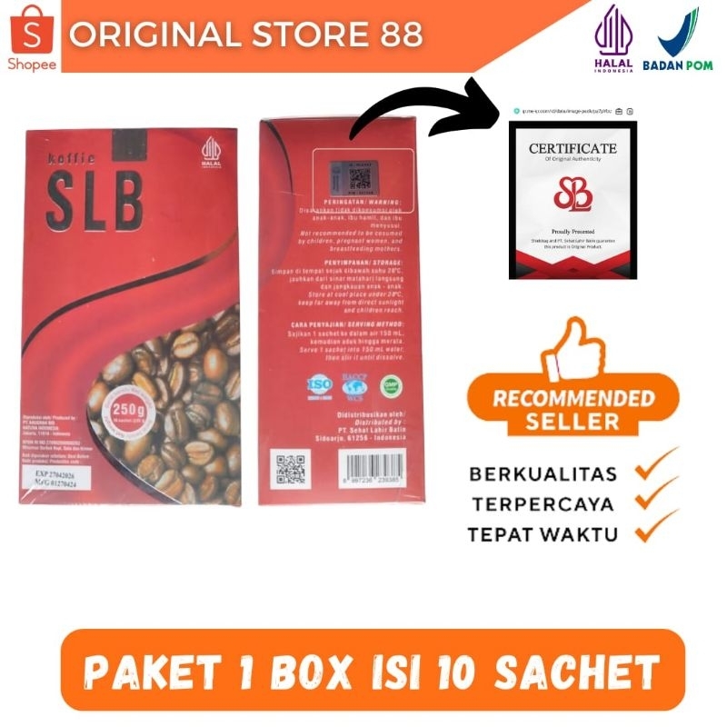 

SLB ISI 10 SACHET ORIGINAL 1 BOX