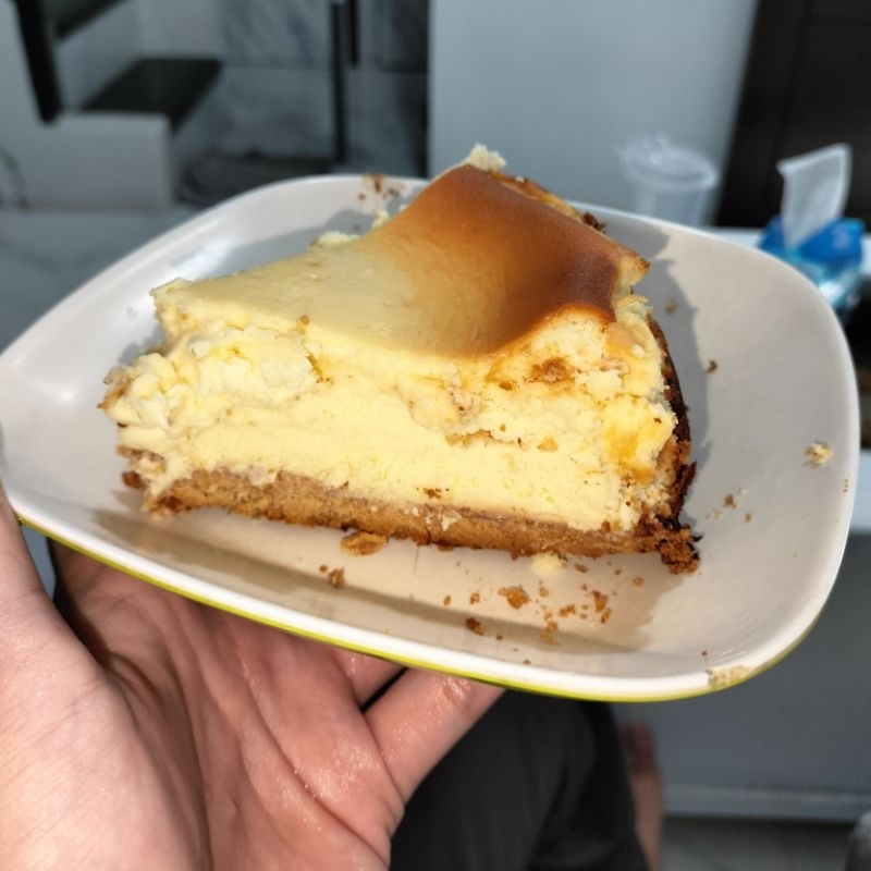 

Burnt Cheesecake slice Khusus pengiriman instant