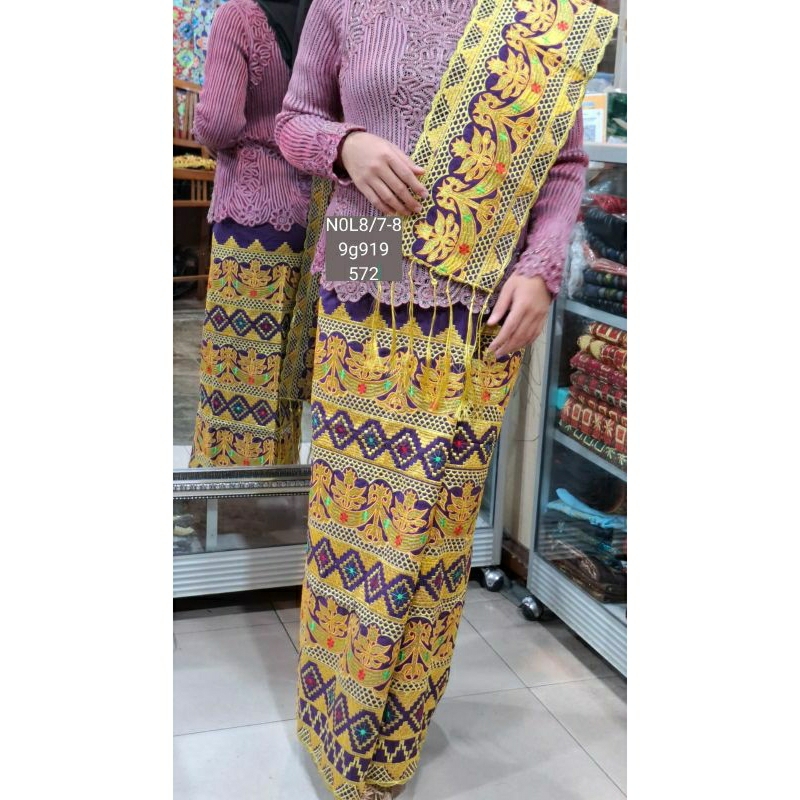 tapis songket lampung bordir sanwos