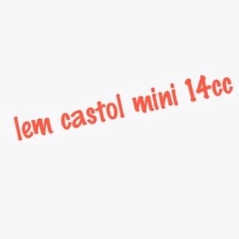 

12pc perbox lem castol mini 14cc perbox