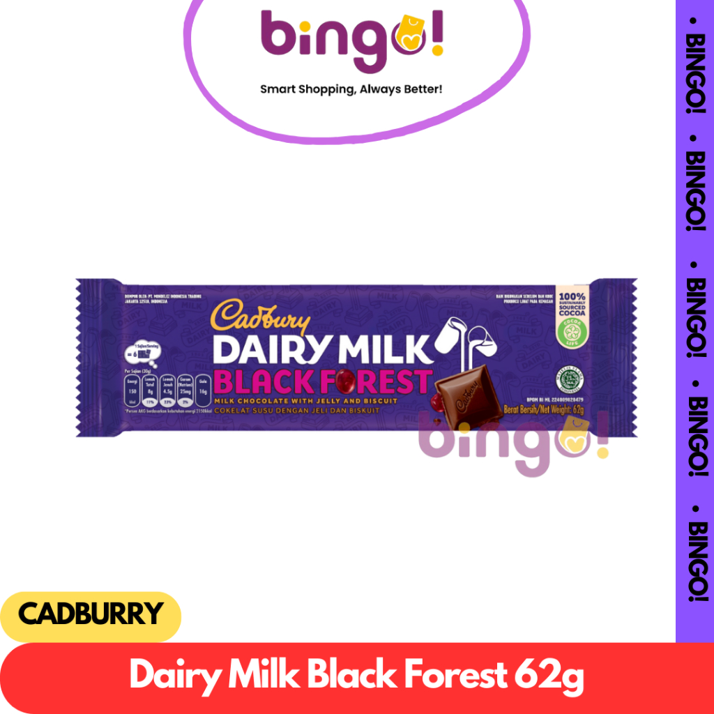 

Cadbury Dairy Milk Chocolate Original Regular 62g