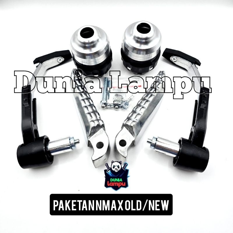 FOOTSTEP YAMAHA AEROX NMAX PIJAKAN KAKI BELAKANG SET CHROME NMAX LEXY AEROX VARIASI YAMAHA ALL NMAX 