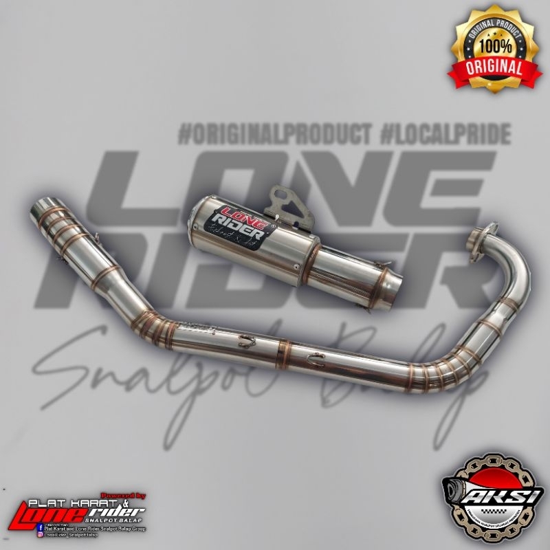 LoneRider HE ngaceng Cimud/Megaphone Satria fu