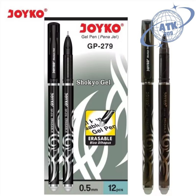 

Pulpen Penghapus Joyko Erasable gel pen GP-279 0,5m